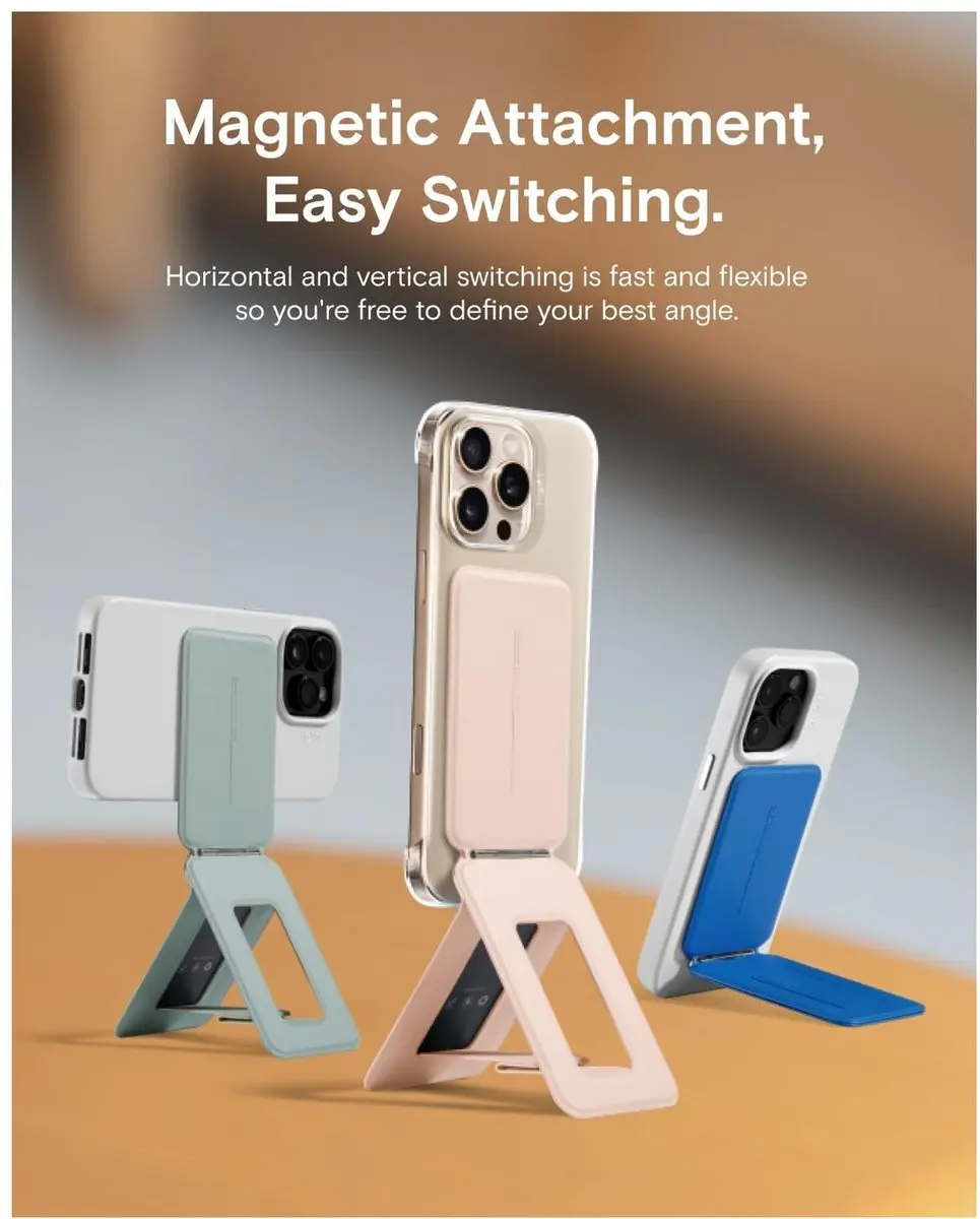 MOFT MOVAS Telefoonhouder MagSafe - Zwart - afbeelding 6 van 6