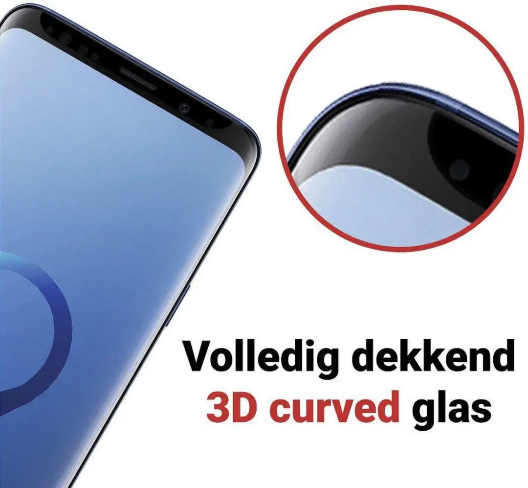 Rosso 9H Tempered Glass Screen Protector Samsung Galaxy S9 - 1 Stuk