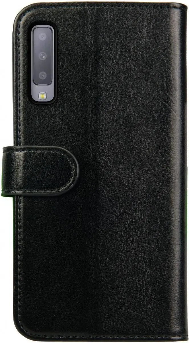 Rosso Element Book Case Wallet Samsung Galaxy A7 (2018) - 3 Pasjes - Zwart
