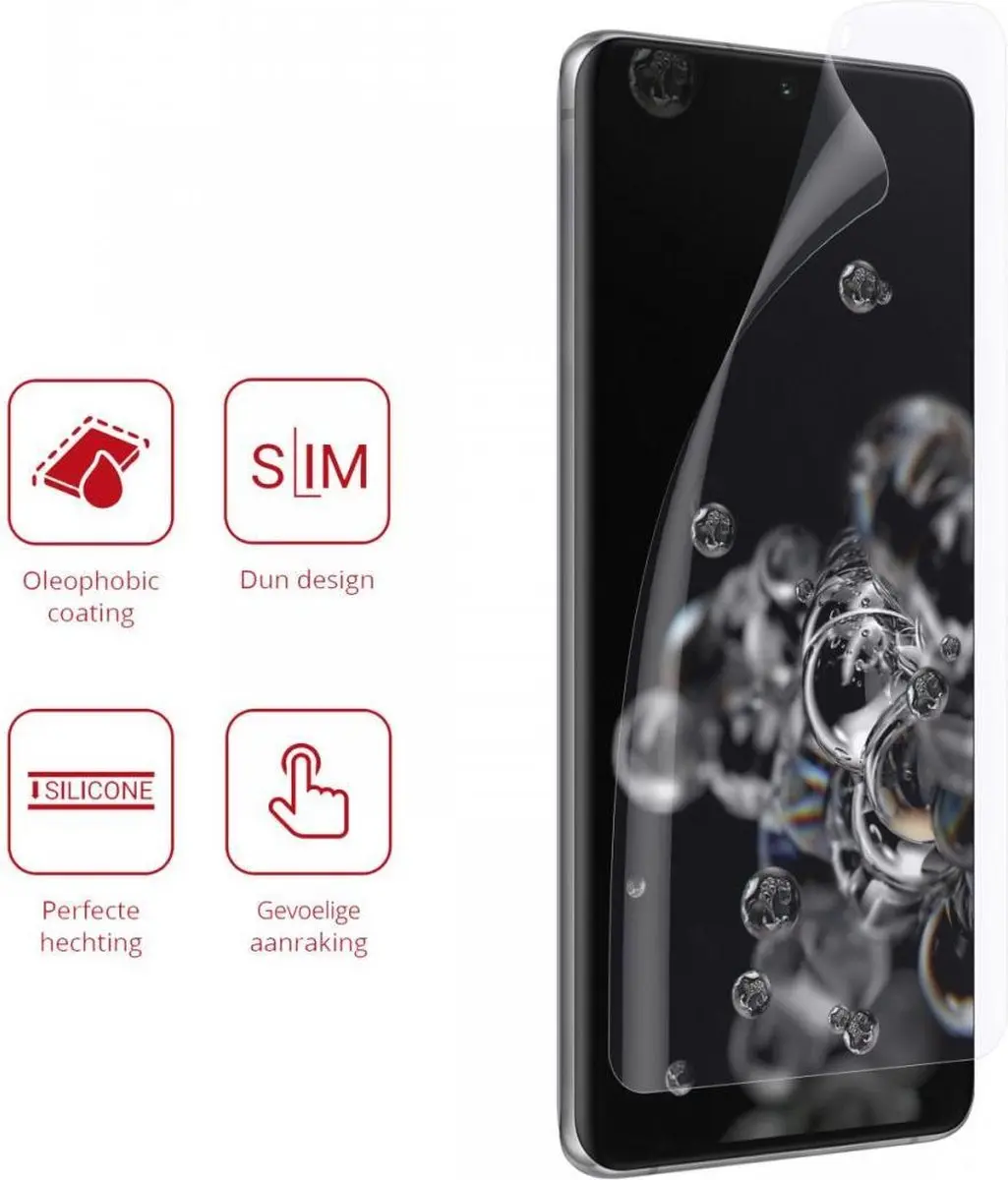 Rosso Screen Protector Ultra Clear - Samsung Galaxy S20 Ultra - 2 Stuks