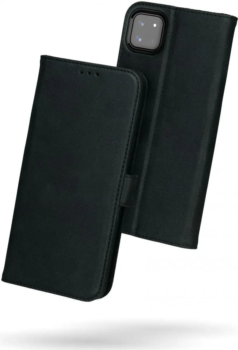 Rosso Deluxe Book Case Samsung Galaxy A22 5G - 3 Pasjes - Zwart - afbeelding 6 van 6