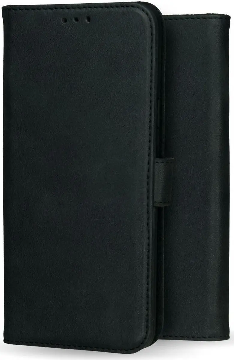 Rosso Deluxe Book Case Samsung Galaxy A22 5G - 3 Pasjes - Zwart