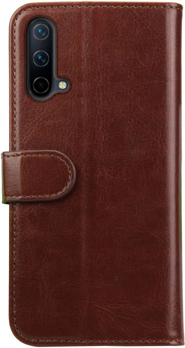 Rosso Element Book Case Wallet OnePlus Nord CE - 3 Pasjes - Bruin