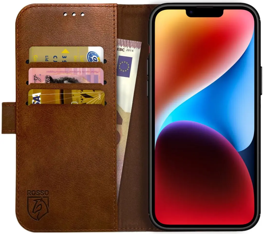 Rosso Element Book Case Wallet iPhone 14 Plus