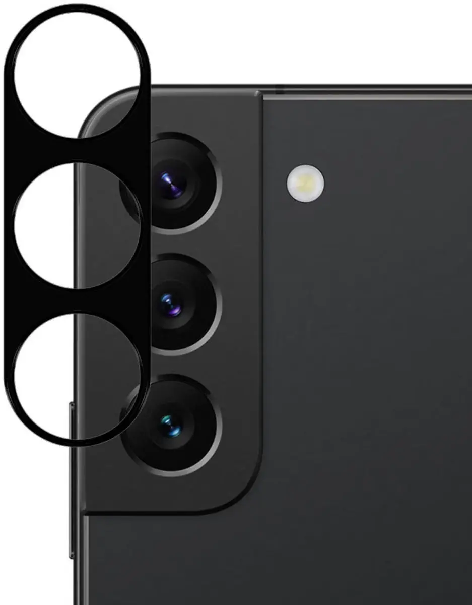 Rosso Camera Lens Protector - Samsung Galaxy S23/S23+ - Zwart