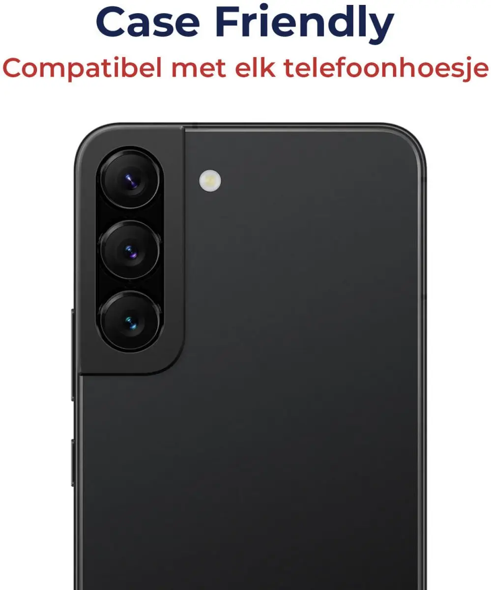 Rosso Camera Lens Protector - Samsung Galaxy S23/S23+ - Zwart