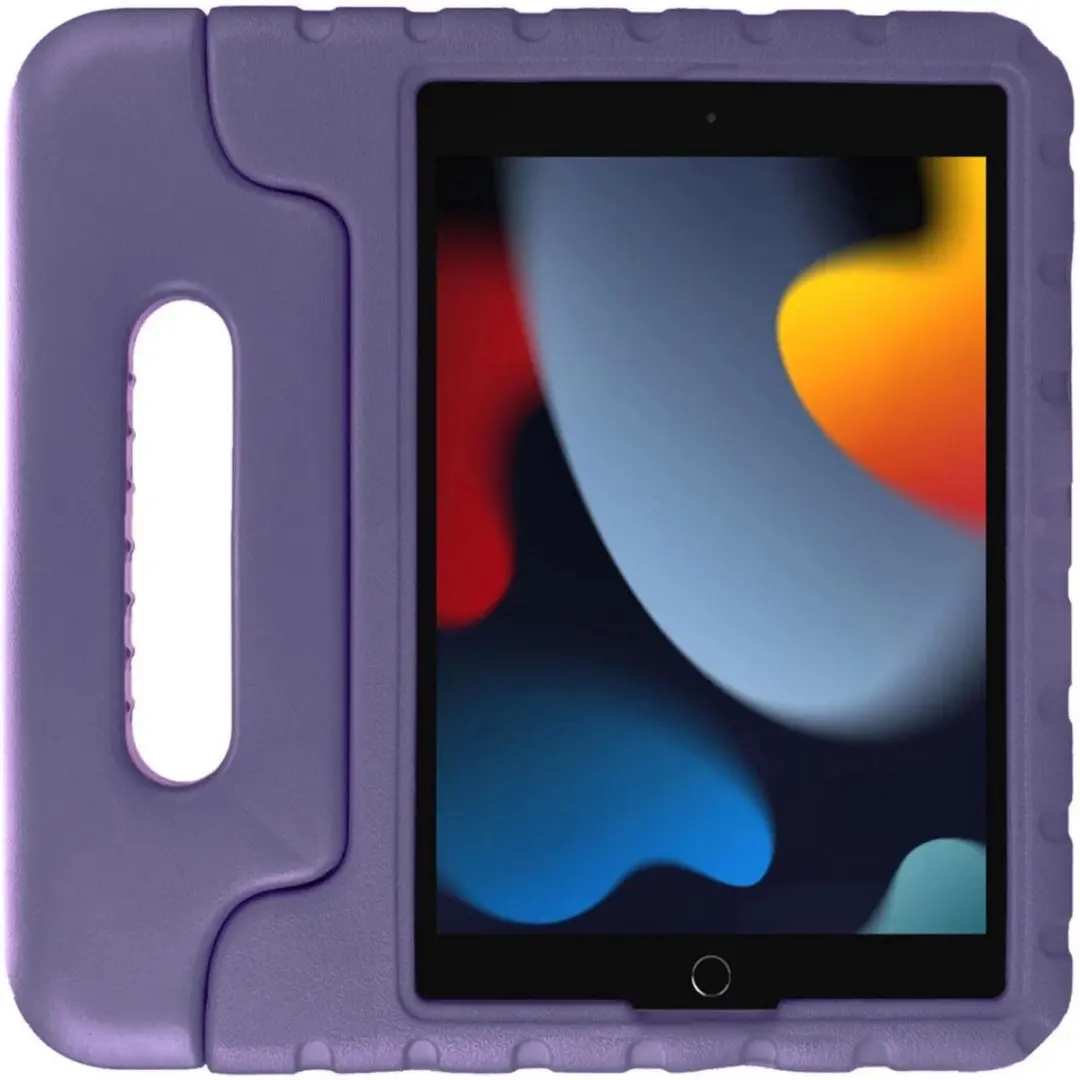 HappyCase Kinder Tablethoes iPad 10.2 2019-2021 - Paars