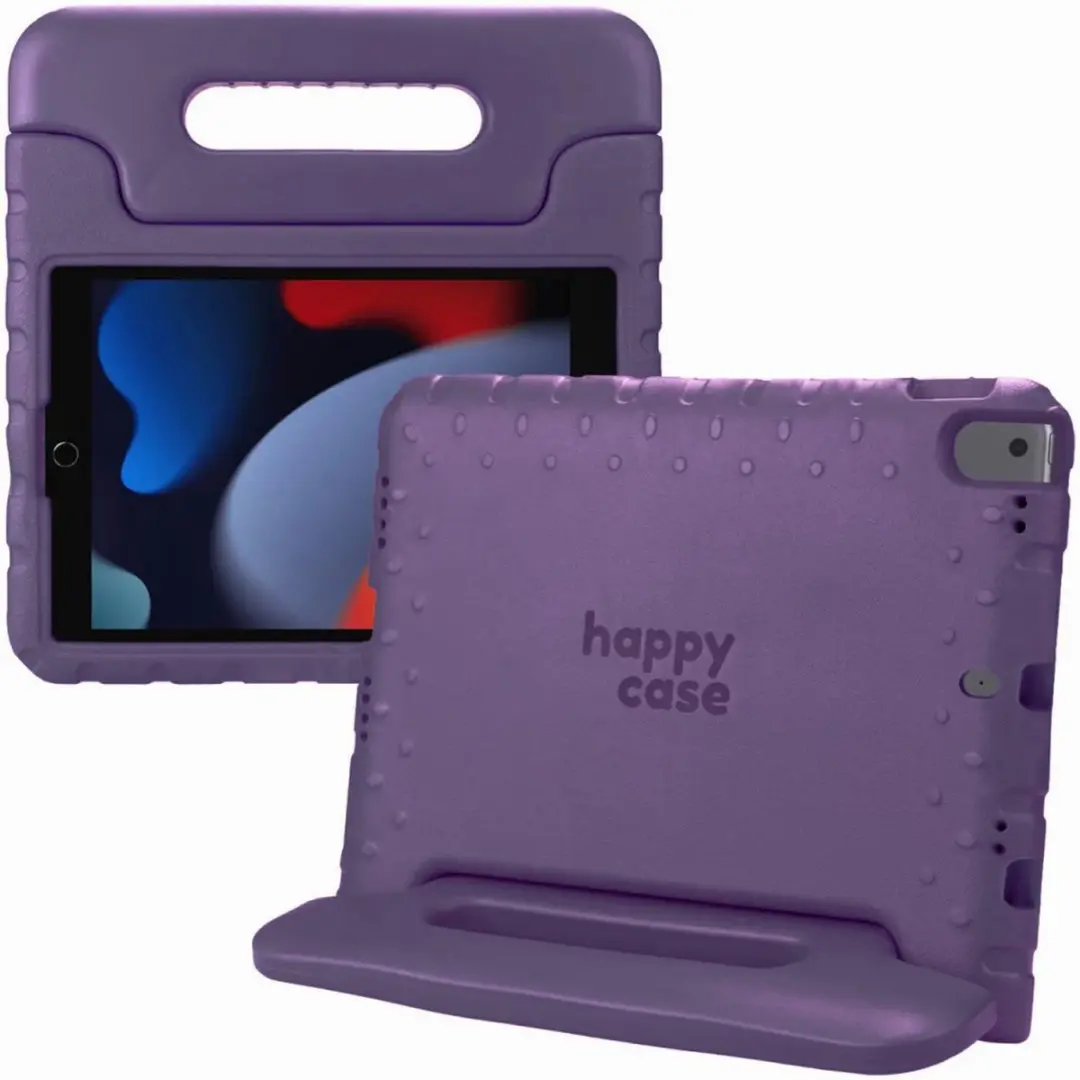 HappyCase Kinder Tablethoes iPad 10.2 2019-2021 - Paars