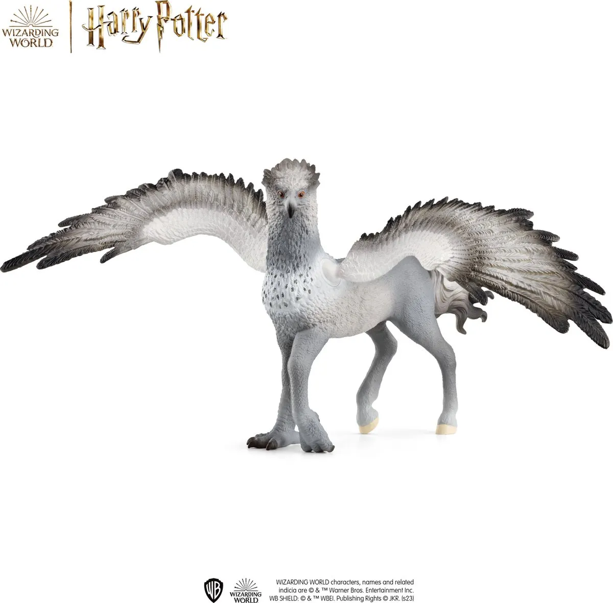 Schleich Harry Potter Scheurbek Buckbeak 13988 - Zwart/Wit