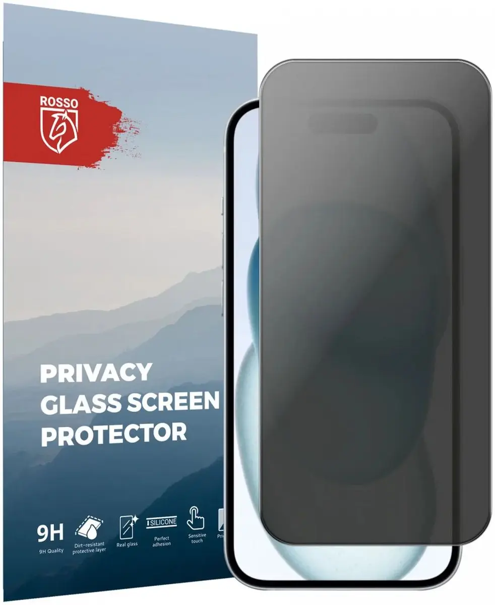 Rosso Privacy Screen Protector iPhone 15