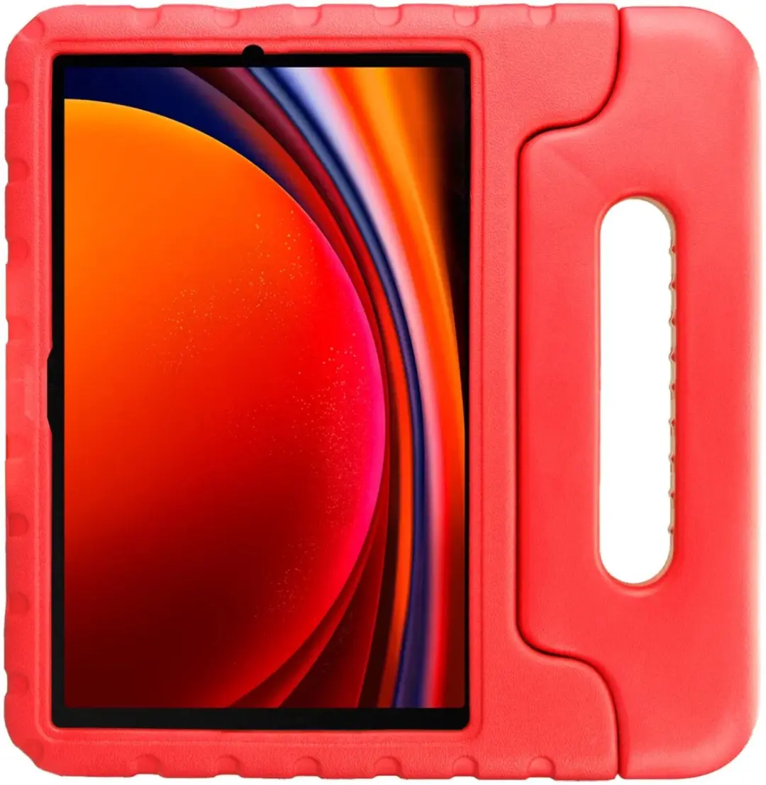 HappyCase Kinderhoes Samsung Galaxy Tab S9 11 Inch - Rood - afbeelding 6 van 6