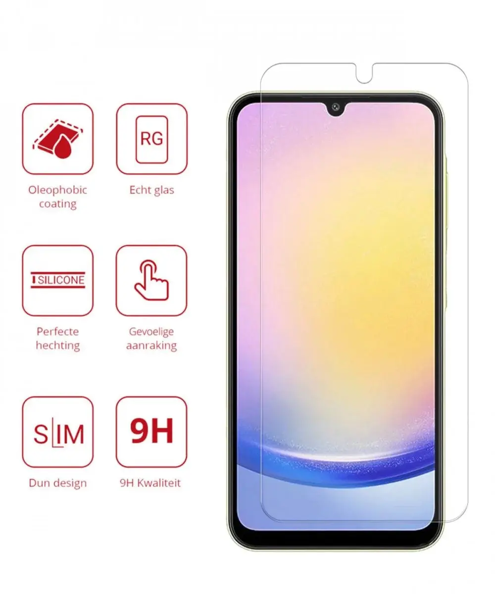 Rosso 9H Tempered Glass Screen Protector Samsung Galaxy A25