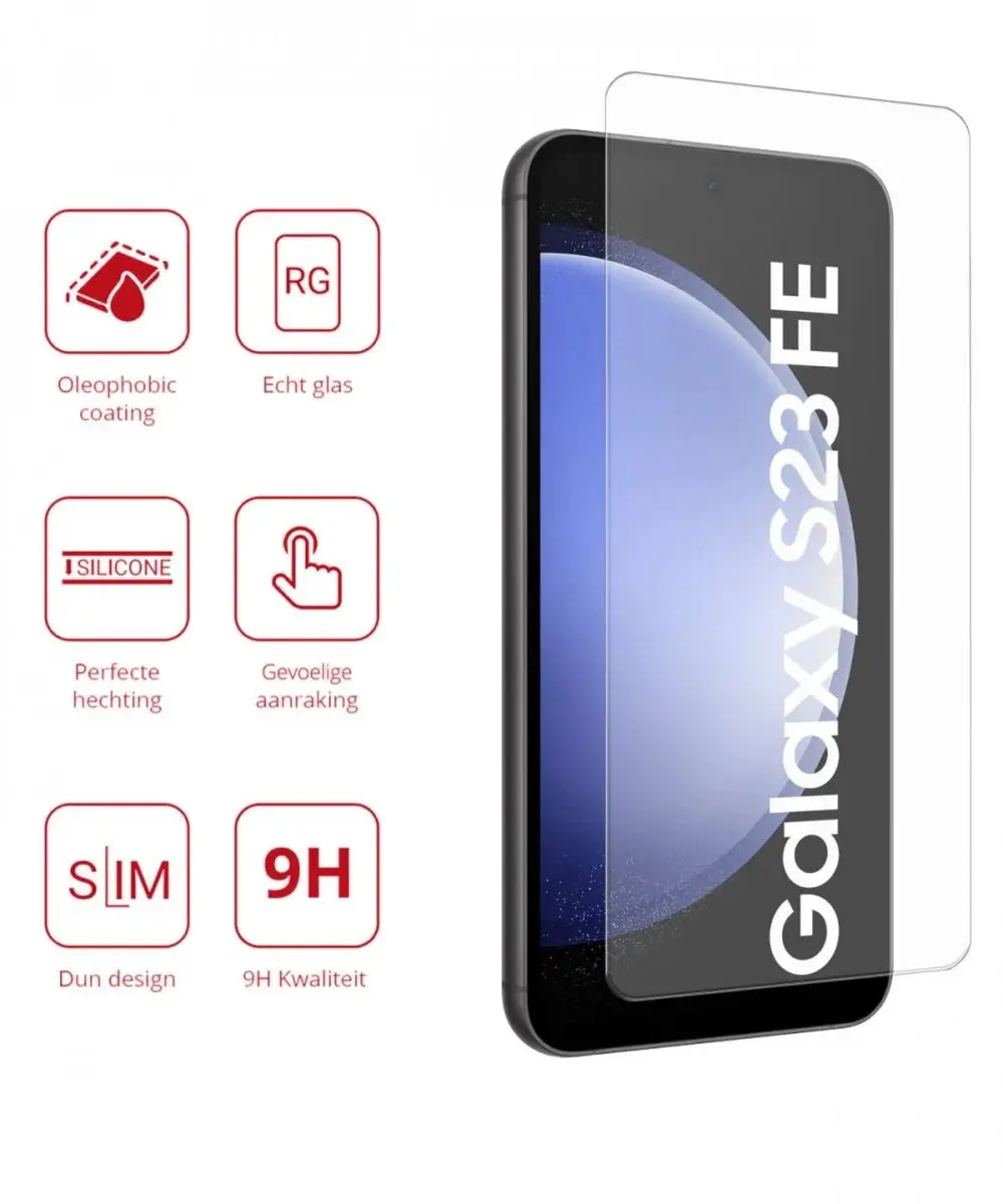 Rosso 9H Tempered Glass Screen Protector Samsung Galaxy S23 FE