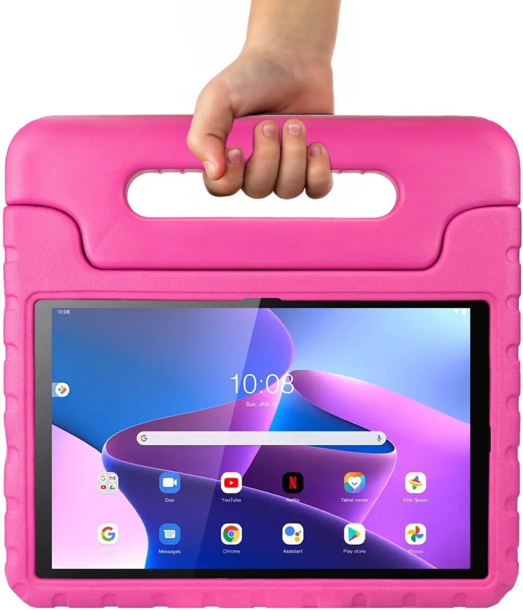 HappyCase Kinderhoes Lenovo Tab M10 Gen 3 - Roze