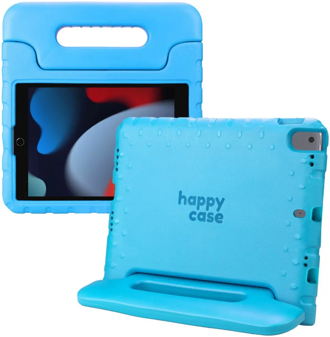 HappyCase Kinderhoes iPad 10.2 2019-2021 - Blauw