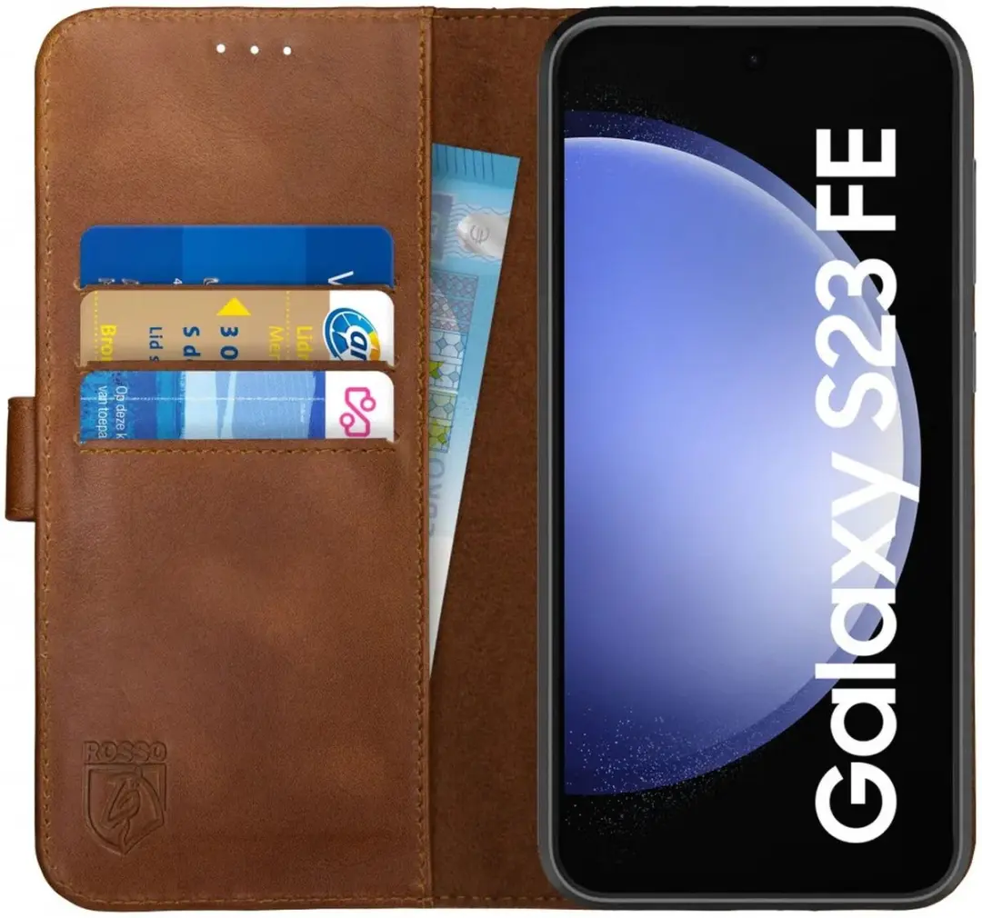 Rosso Deluxe Book Case Samsung Galaxy S23 FE
