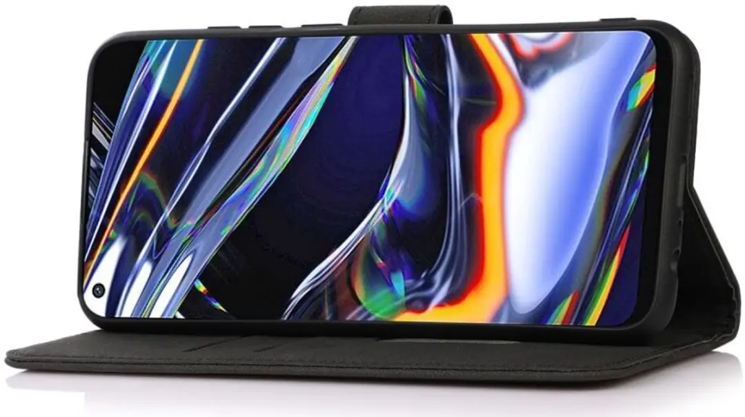 Khazneh Motorola Edge 40 Wallet Book Case - 2 Pasjes - Zwart