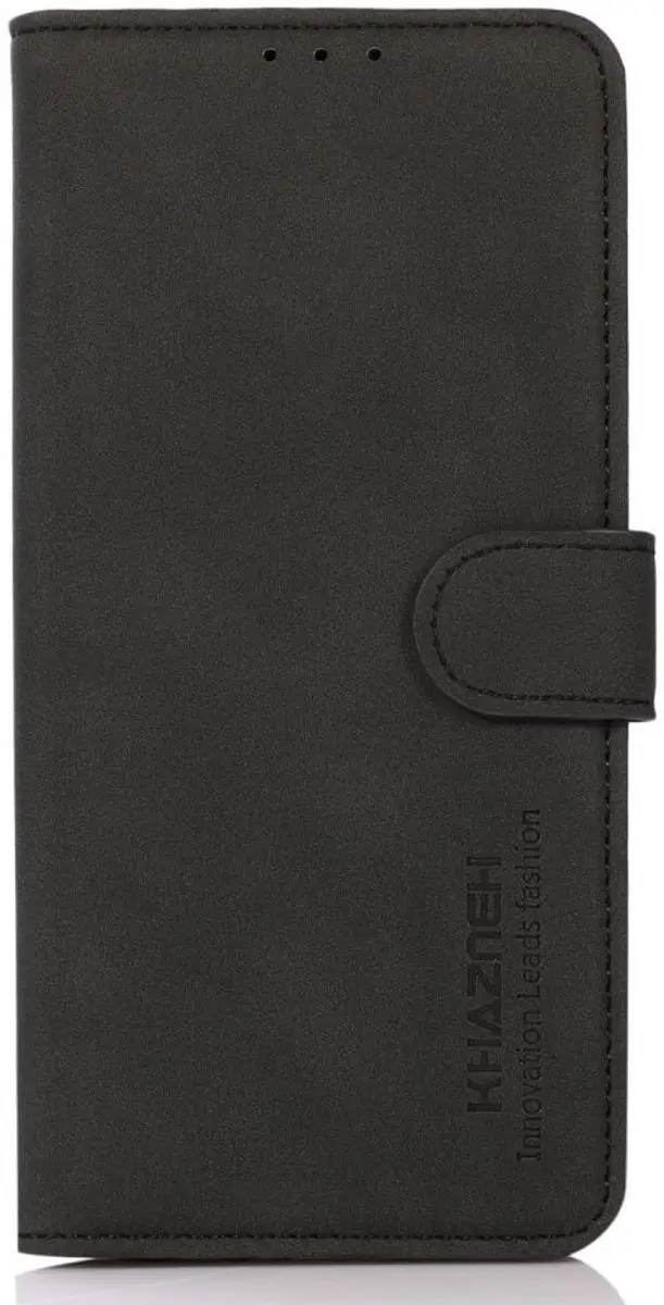 Khazneh Motorola Edge 40 Wallet Book Case - 2 Pasjes - Zwart