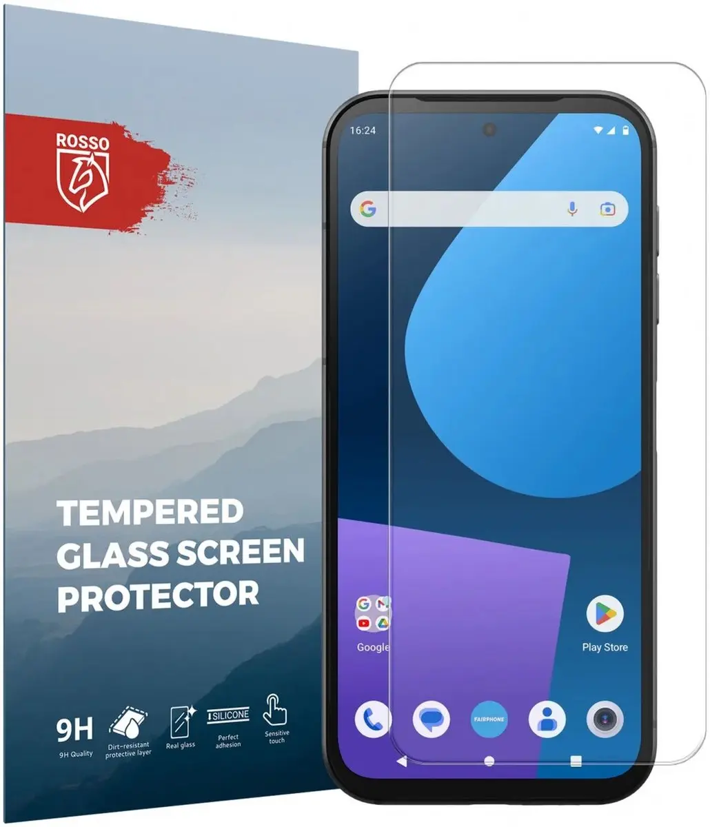 Rosso 9H Tempered Glass Screen Protector Fairphone 5