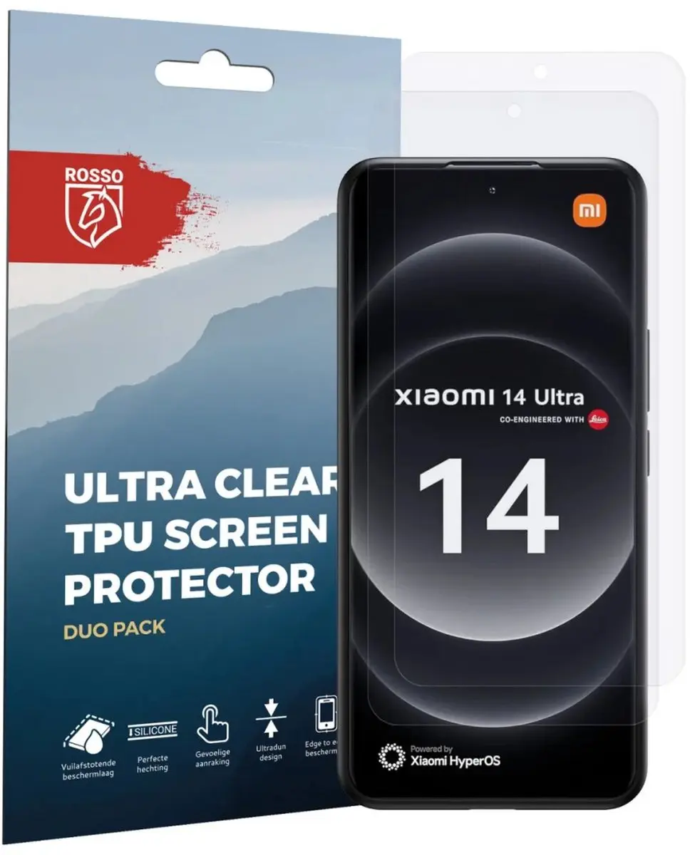 Rosso Screen Protector Xiaomi 14 Ultra - 2 Stuks