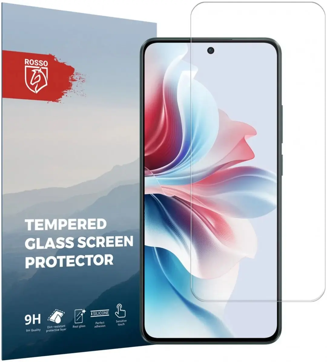 Rosso Oppo Reno 11F Schermbeschermer 9H