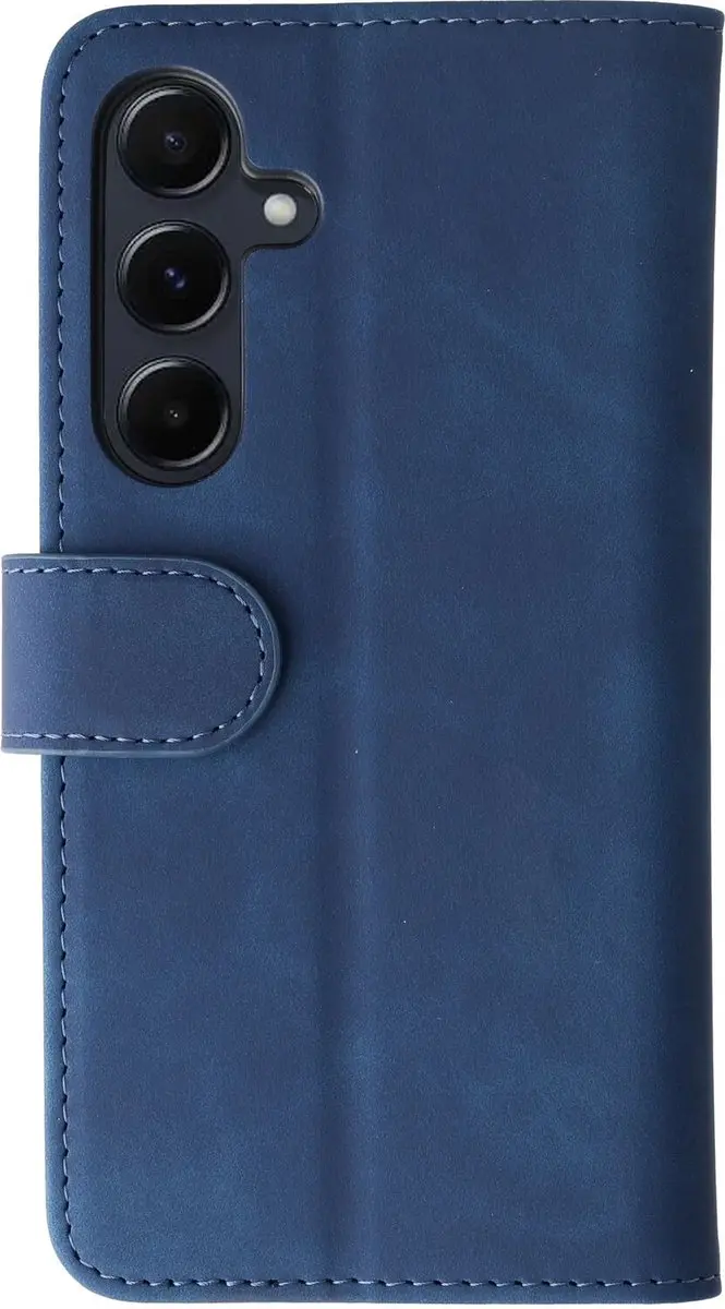Rosso Element Wallet Book Case Samsung Galaxy A55 - 3 Pasjes - Blauw