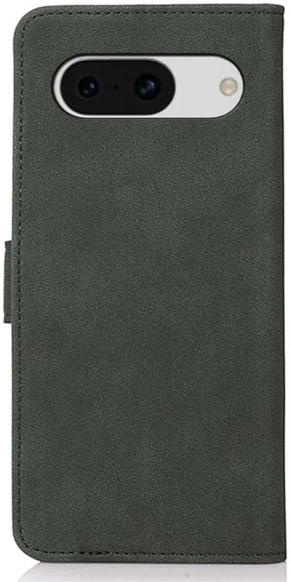 Khazneh Hoesje Google Pixel 8a Retro Wallet - Groen