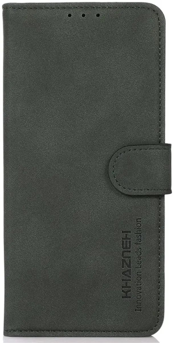 Khazneh Hoesje Google Pixel 8a Retro Wallet - Groen