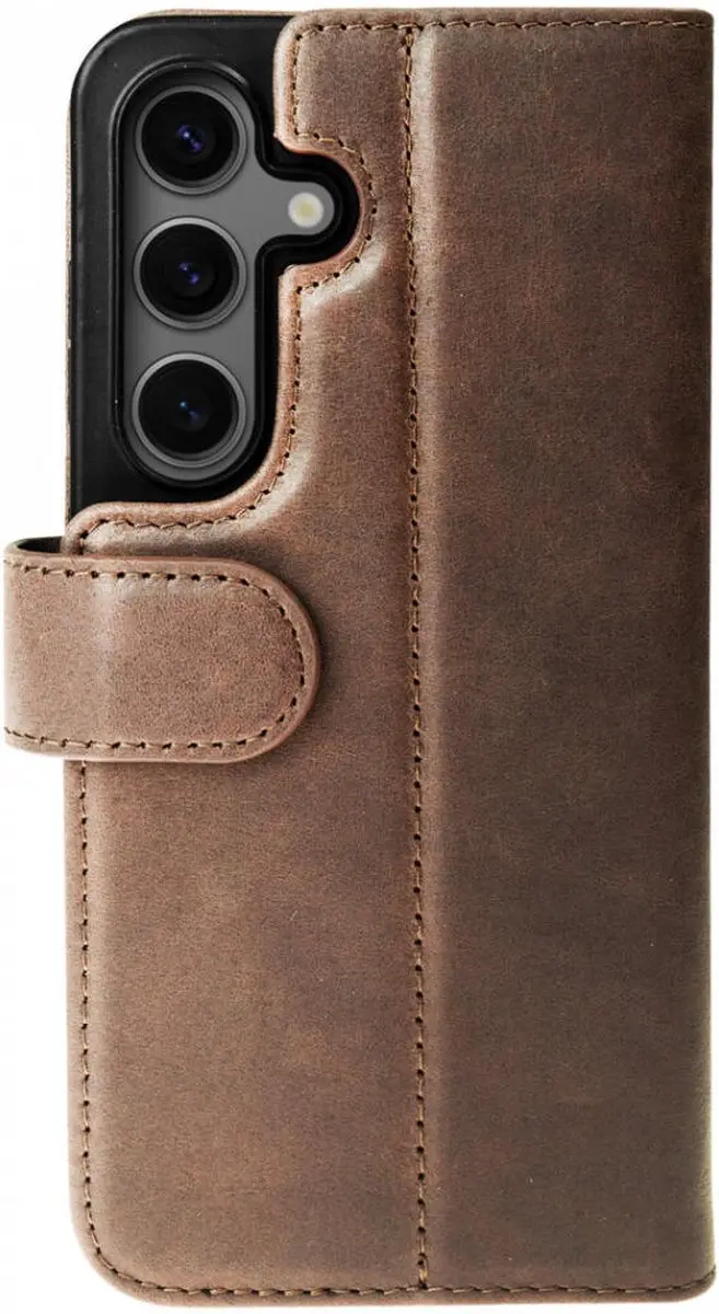 Rosso Elite 198356 Hoesje Samsung Galaxy S24 FE - Bruin