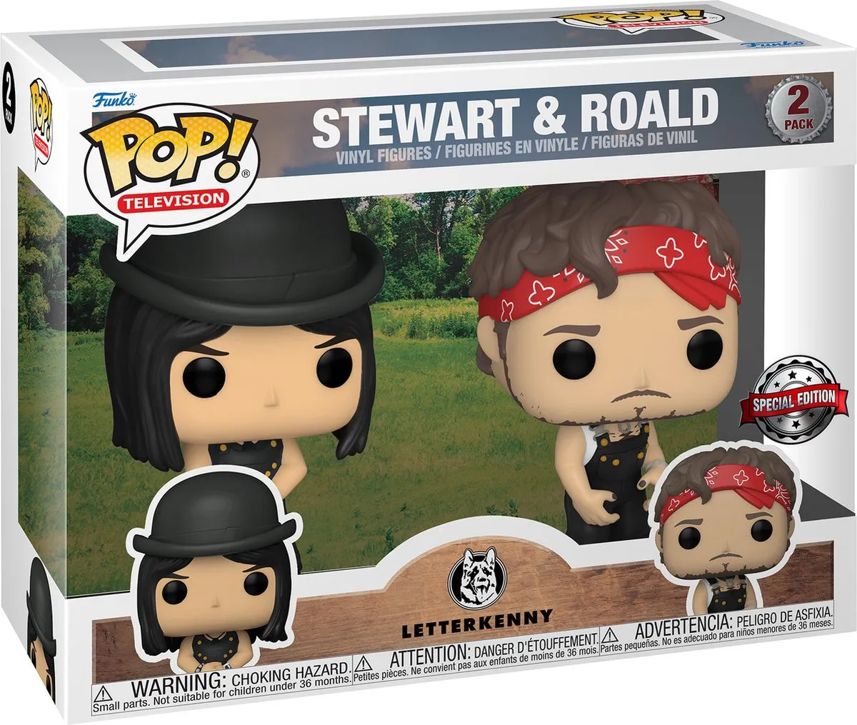 Funko Pop! Letterkenny Stewart & Roald 2-Pack - 66680 - Veelkleurig