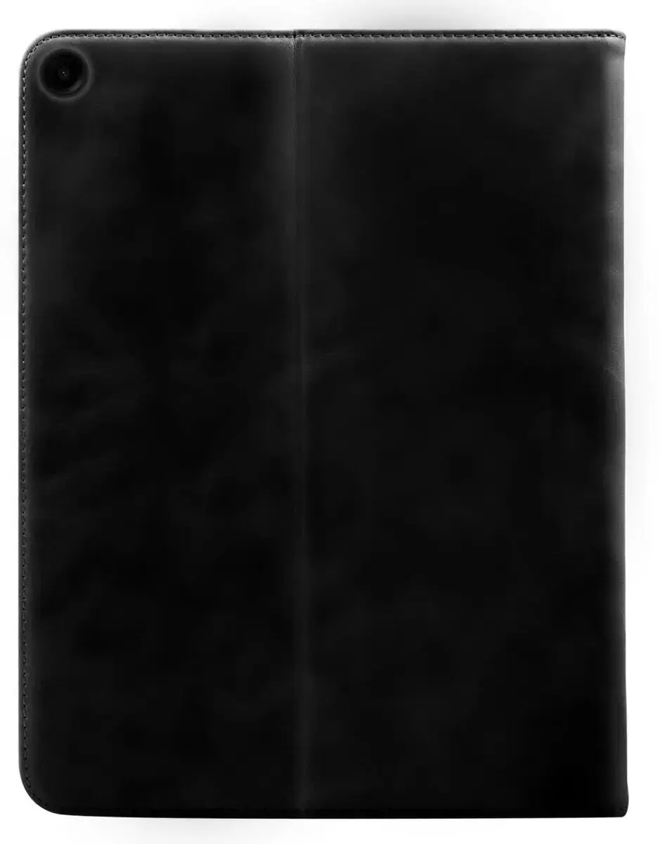 Rosso Deluxe Hoes Samsung Galaxy Tab A9 Plus - Echt Leer Zwart - 208665