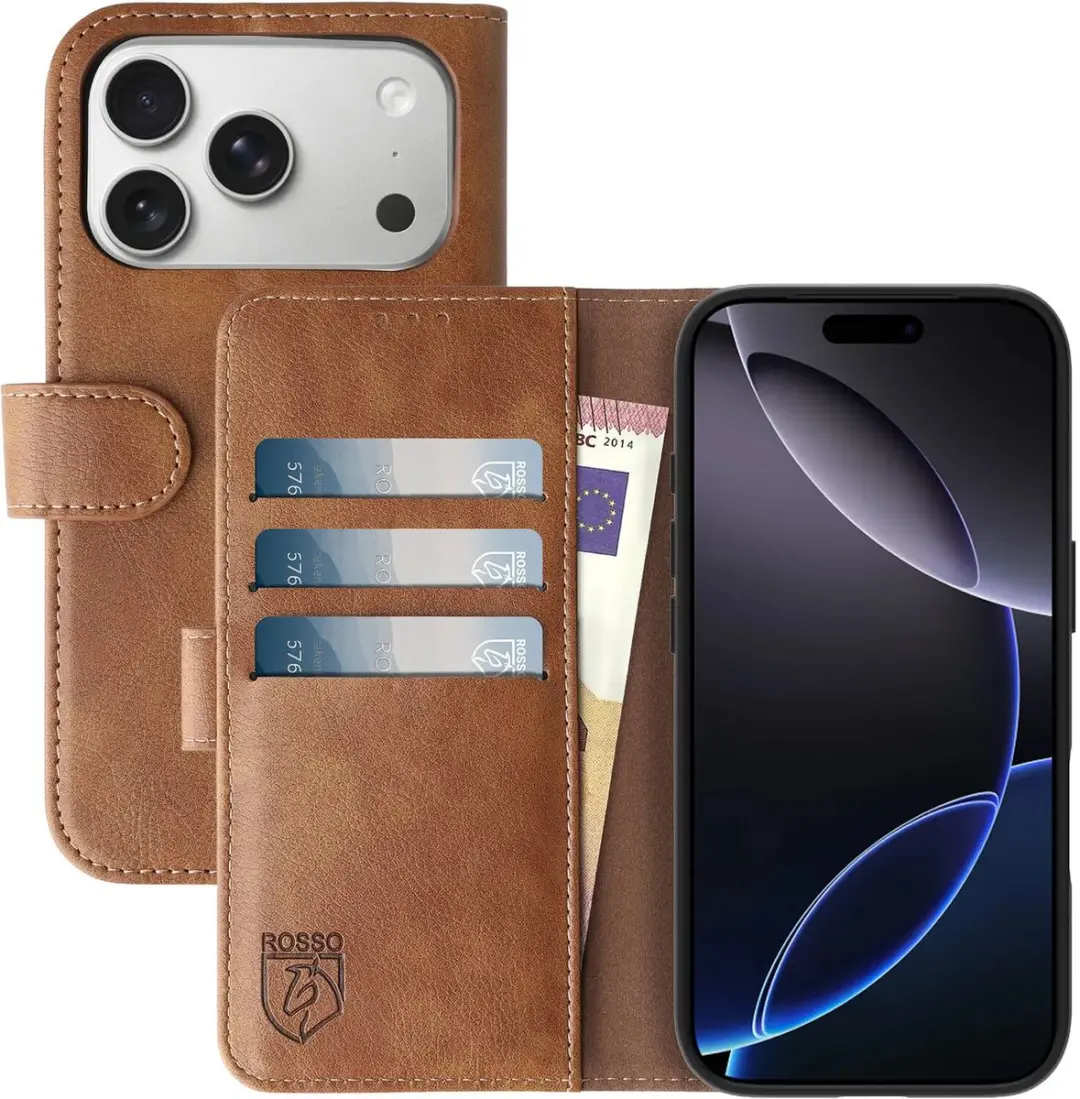 Rosso Element Wallet Book Case iPhone 17 Pro