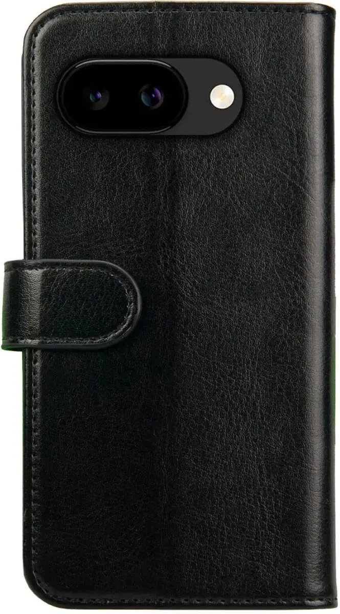Rosso Element Wallet Book Case 208836 - Google Pixel 9a - 3 Pasjes - Zwart