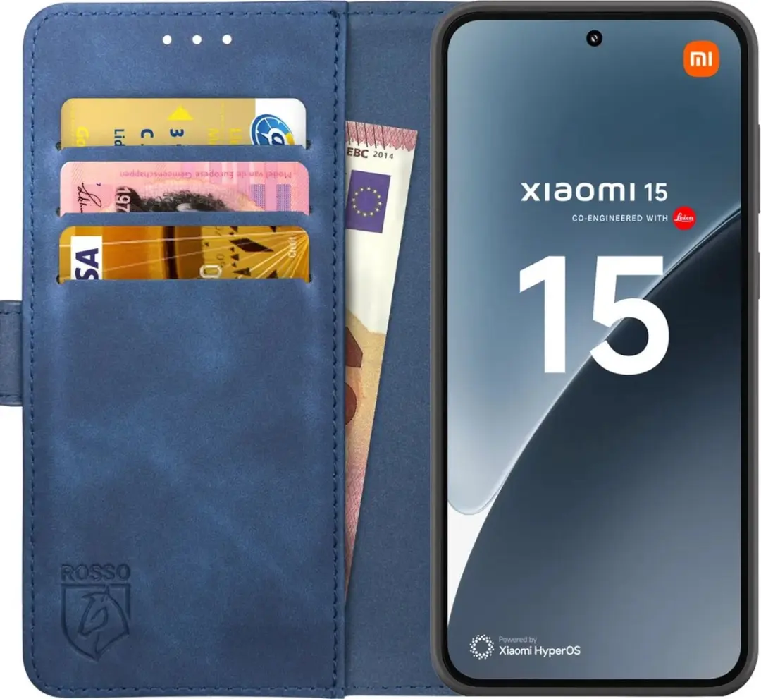 Rosso Element Wallet Book Case Xiaomi 15