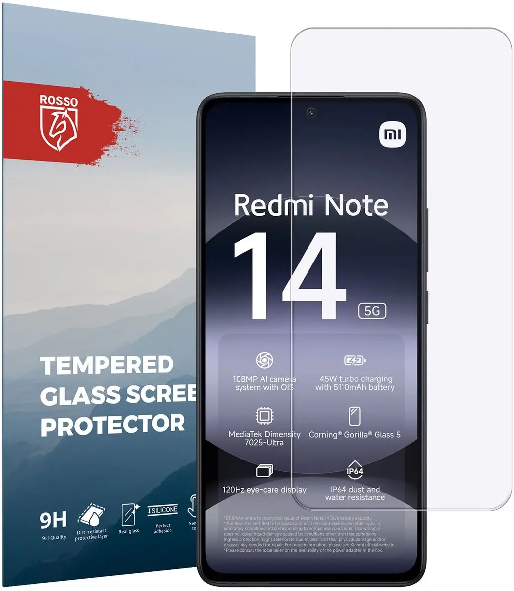 Rosso Screen Protector Xiaomi Redmi Note 14 5G