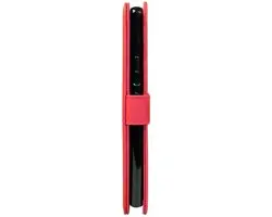Rosso Element Wallet Book Case Moto G56 - 3 Pasjes - Rood