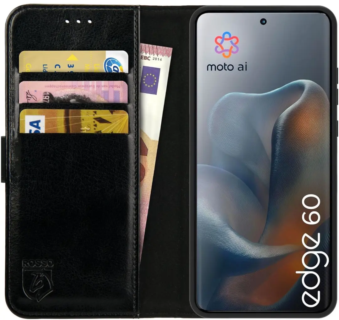 Rosso Element Wallet Book Case Motorola Edge 60