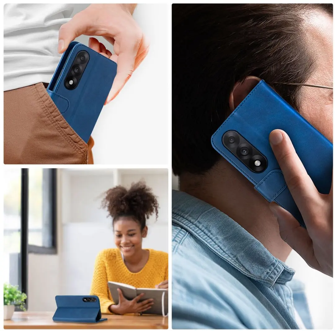 Rosso Element Wallet Book Case 223053 - OnePlus Nord 5 - Blauw