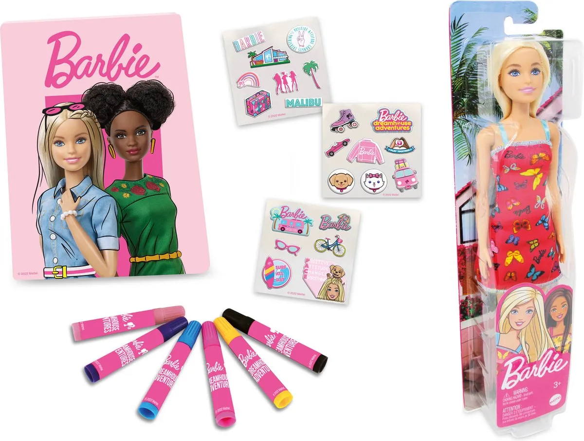 Barbie Dagboekset met Pop - Roze