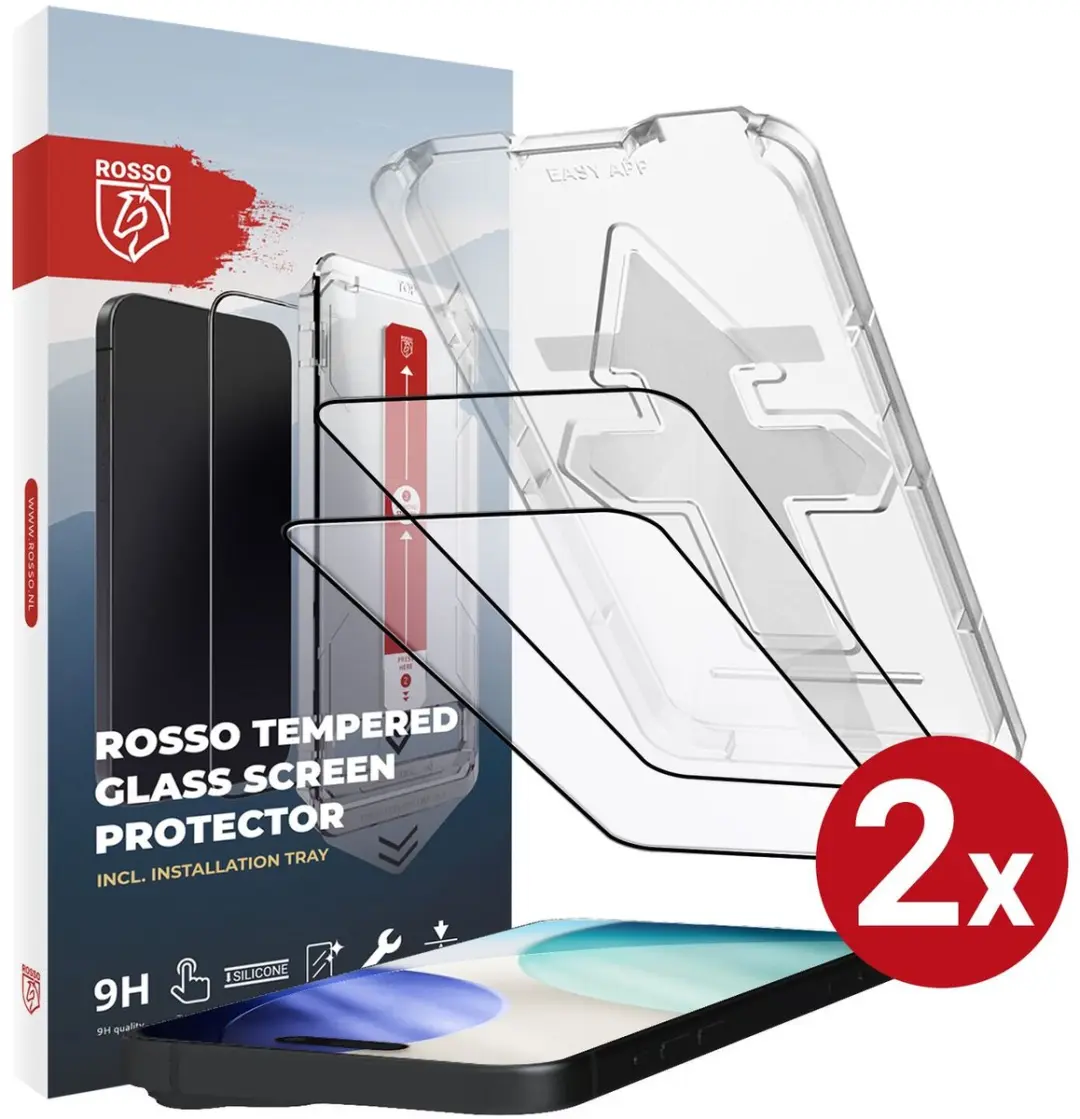 Rosso Screenprotector iPhone 17 Pro 9H