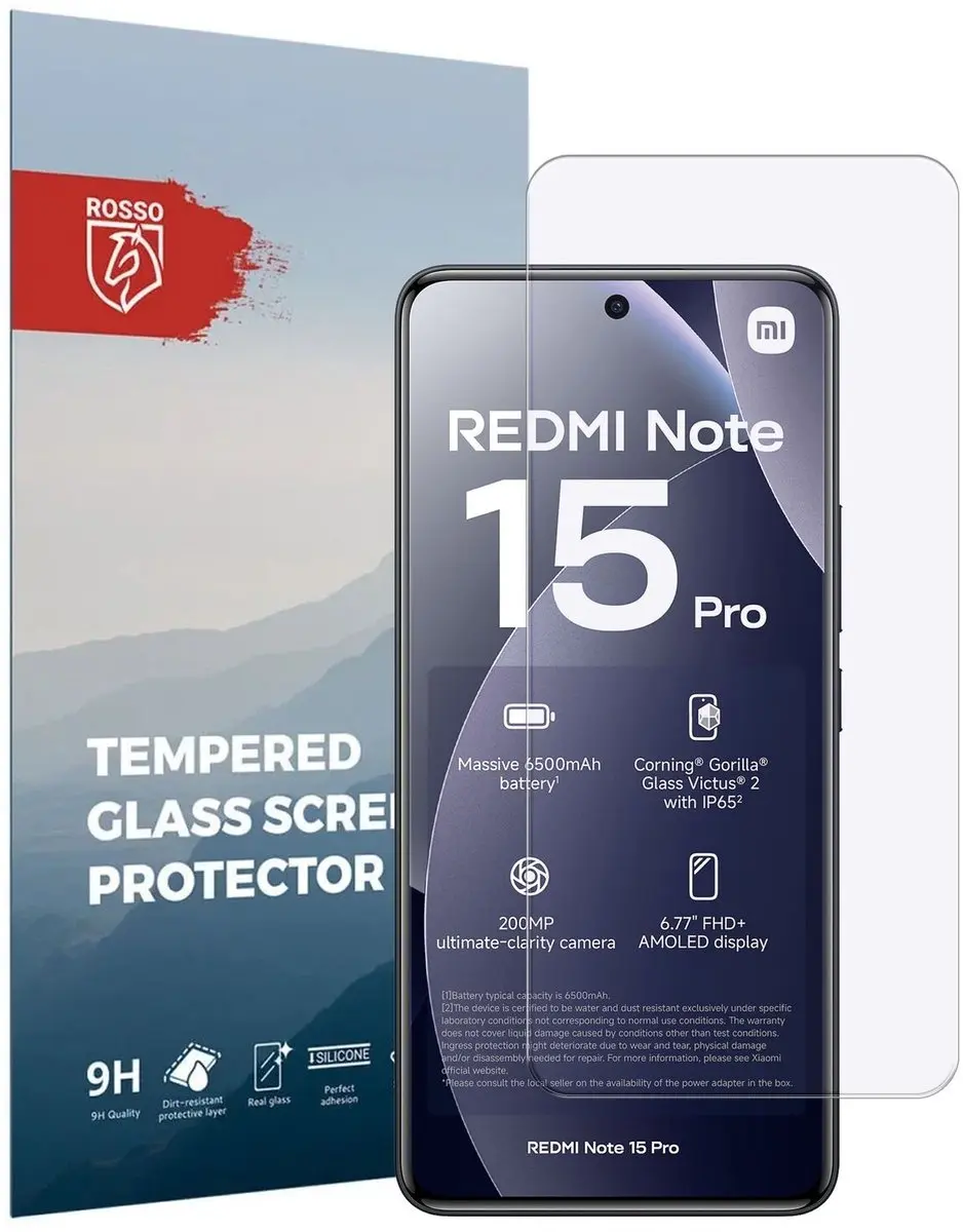Rosso Screen Protector Xiaomi Redmi Note 15 Pro 5G