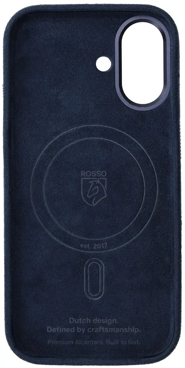 Rosso Avanti Hoesje iPhone 17 - Blauw - MagSafe