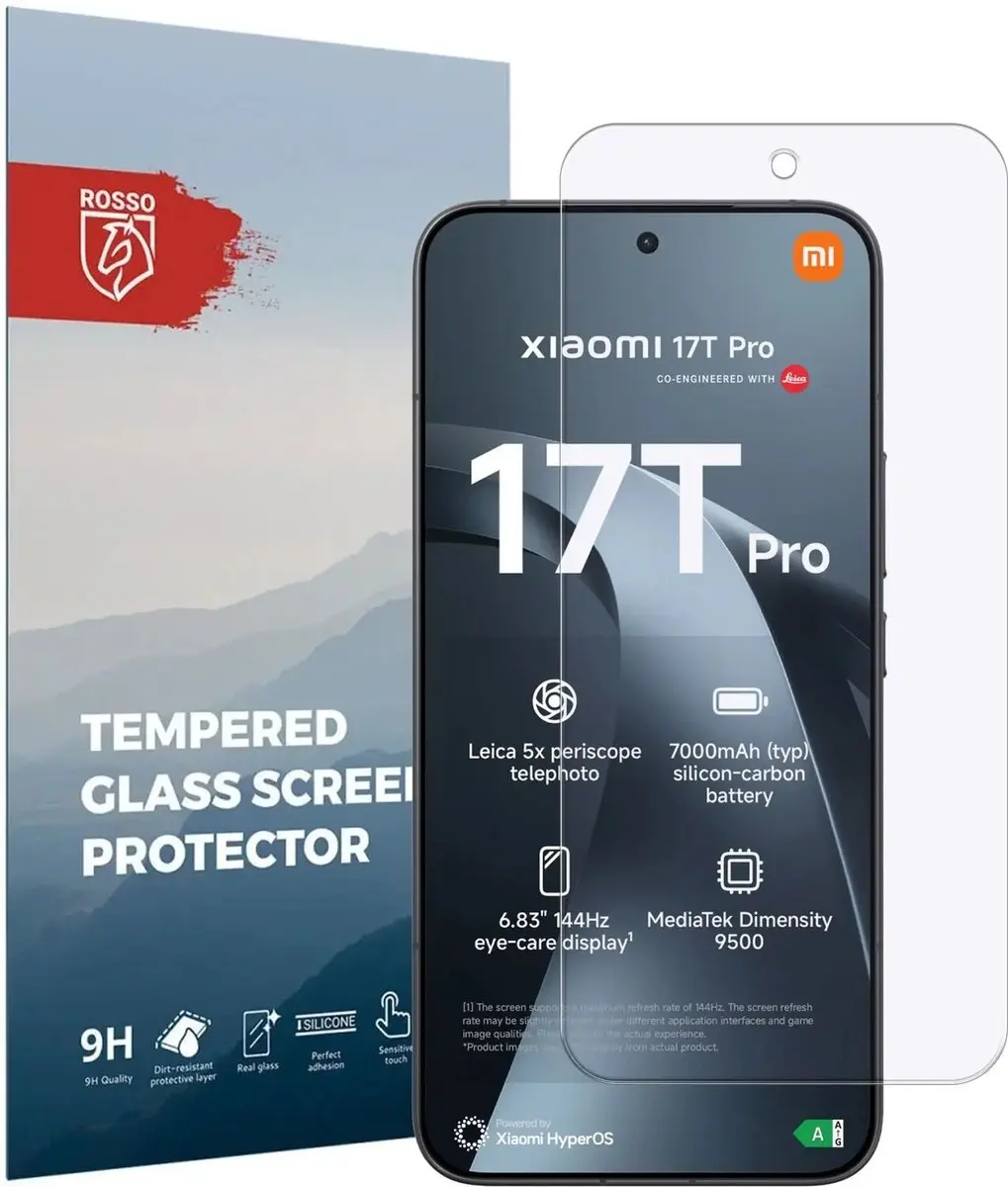 Rosso Screen Protector Xiaomi 17T Pro 9H