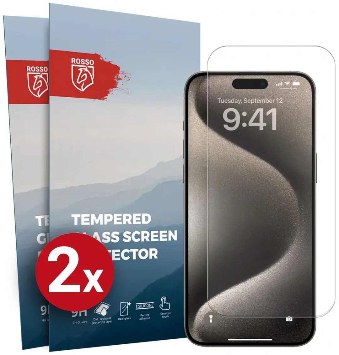 Rosso Screen Protector iPhone 15 Pro Max