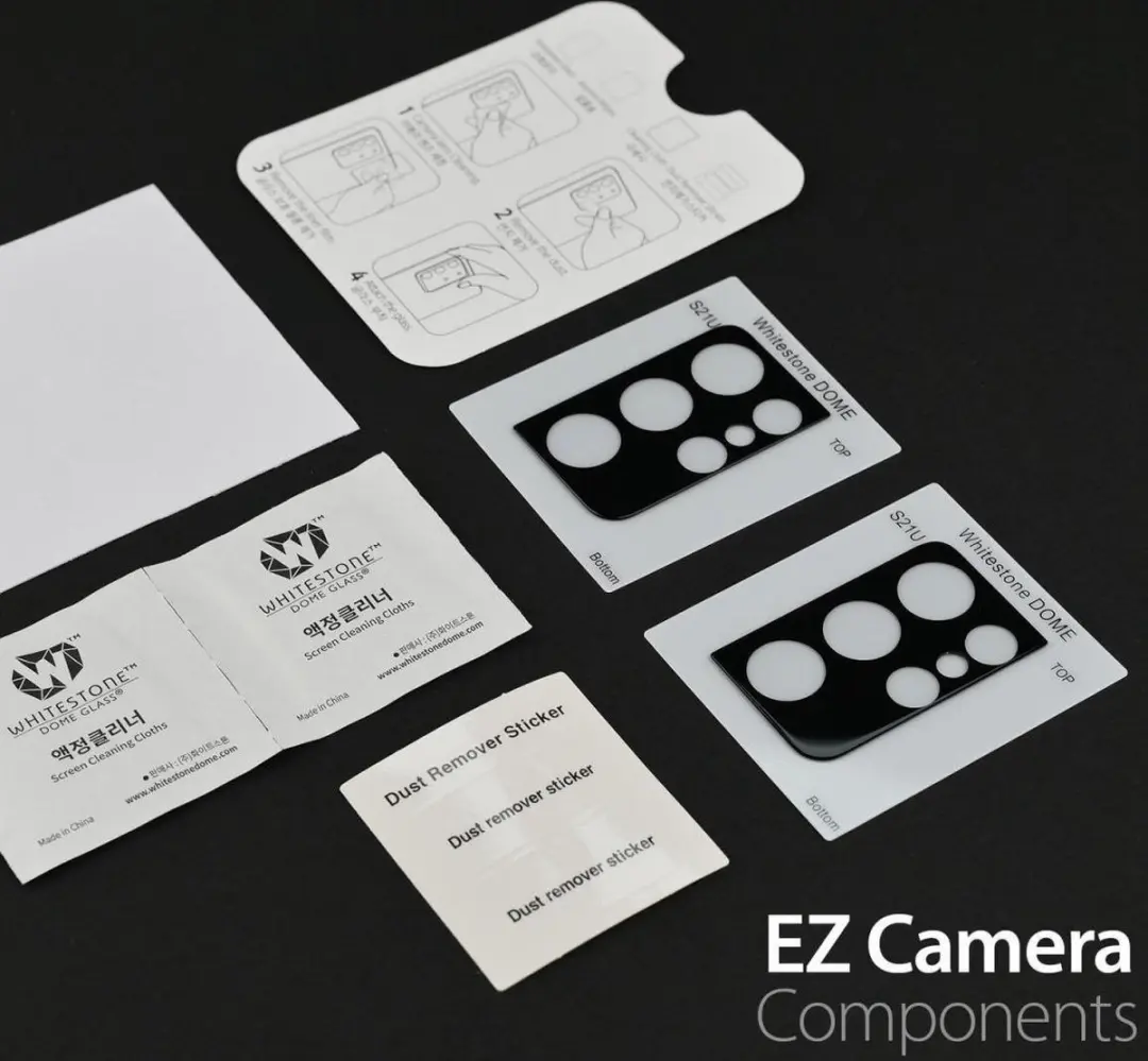 Whitestone Tempered Glass Cameraprotector - Samsung Galaxy S21 Ultra - 2 Stuks