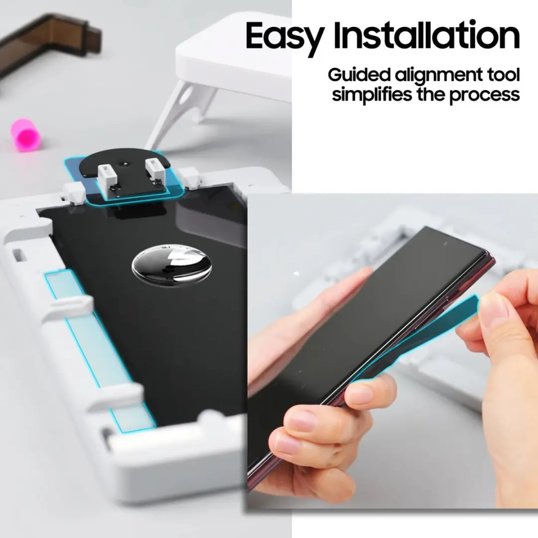 Whitestone Dome Glass Screenprotector Samsung Galaxy S23+ - 2 Stuks