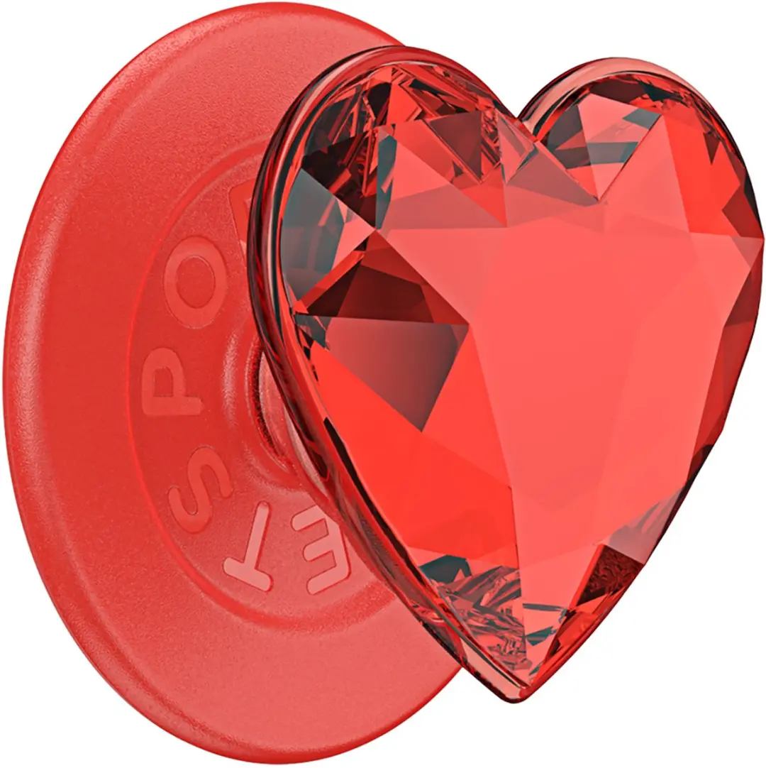 PopSockets, Smartphone PopGrip Premium MagSafe Standaard en Selfie Kristaleffect
