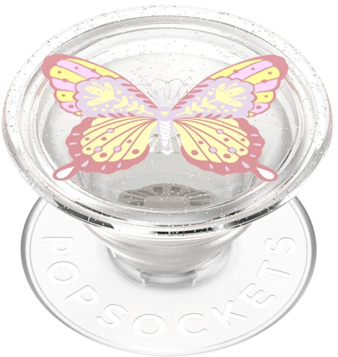 PopSockets PopTop Glitter Sunset Mariposa