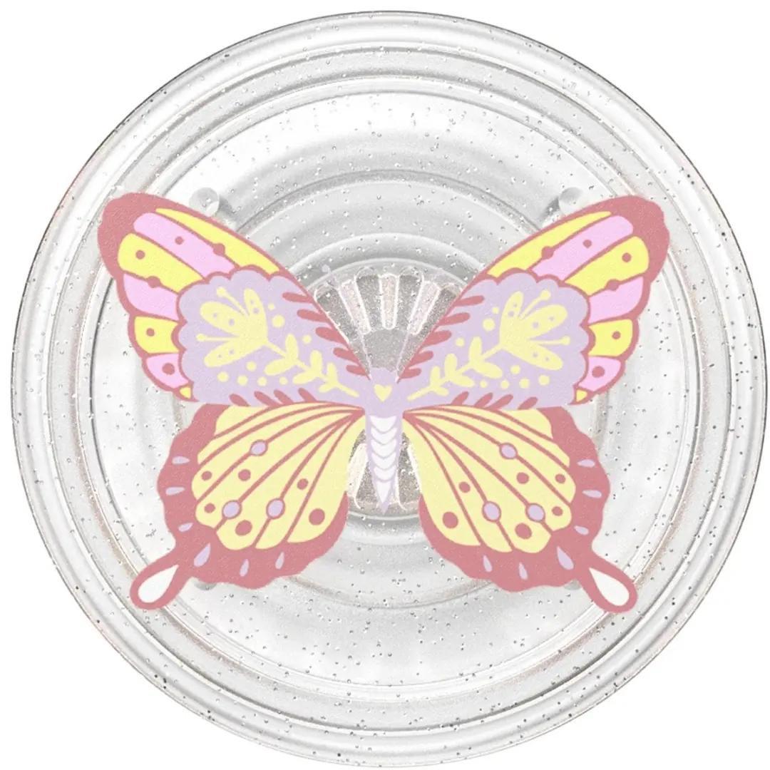 PopSockets PopTop Glitter Sunset Mariposa - Telefoonbutton