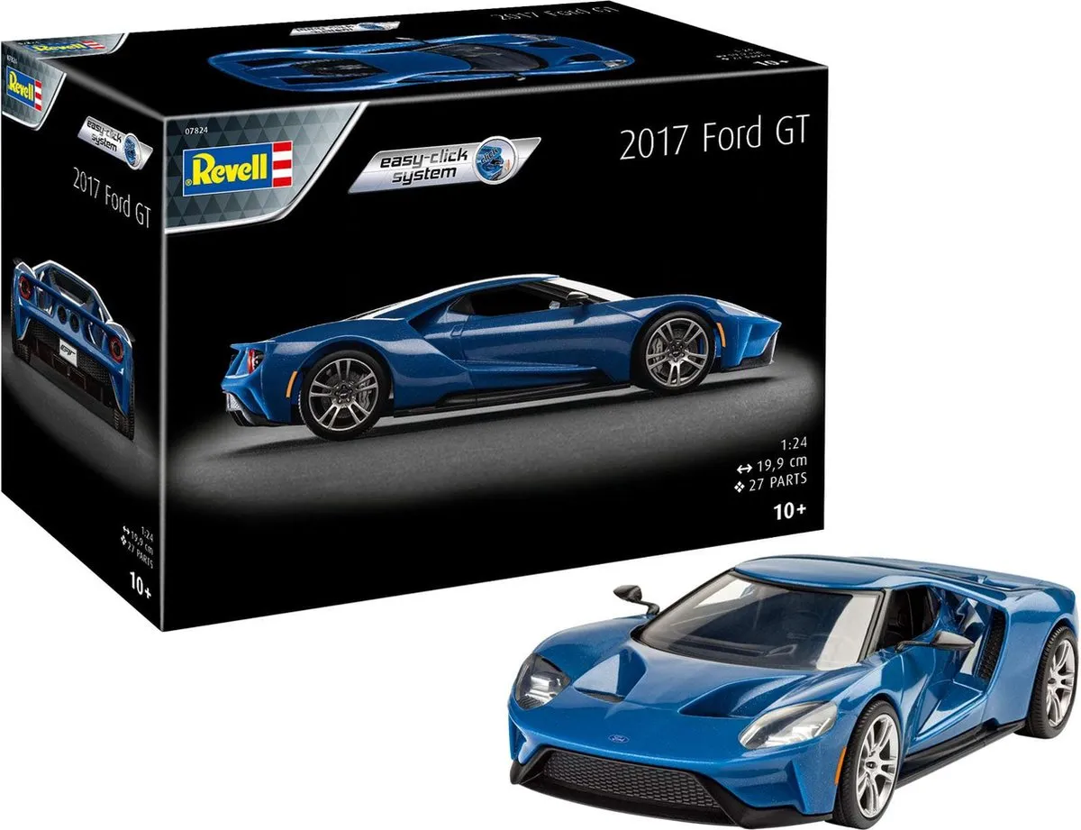 Revell 07824 Ford GT 2017 Modelbouwpakket - 1:24 - 27 Onderdelen